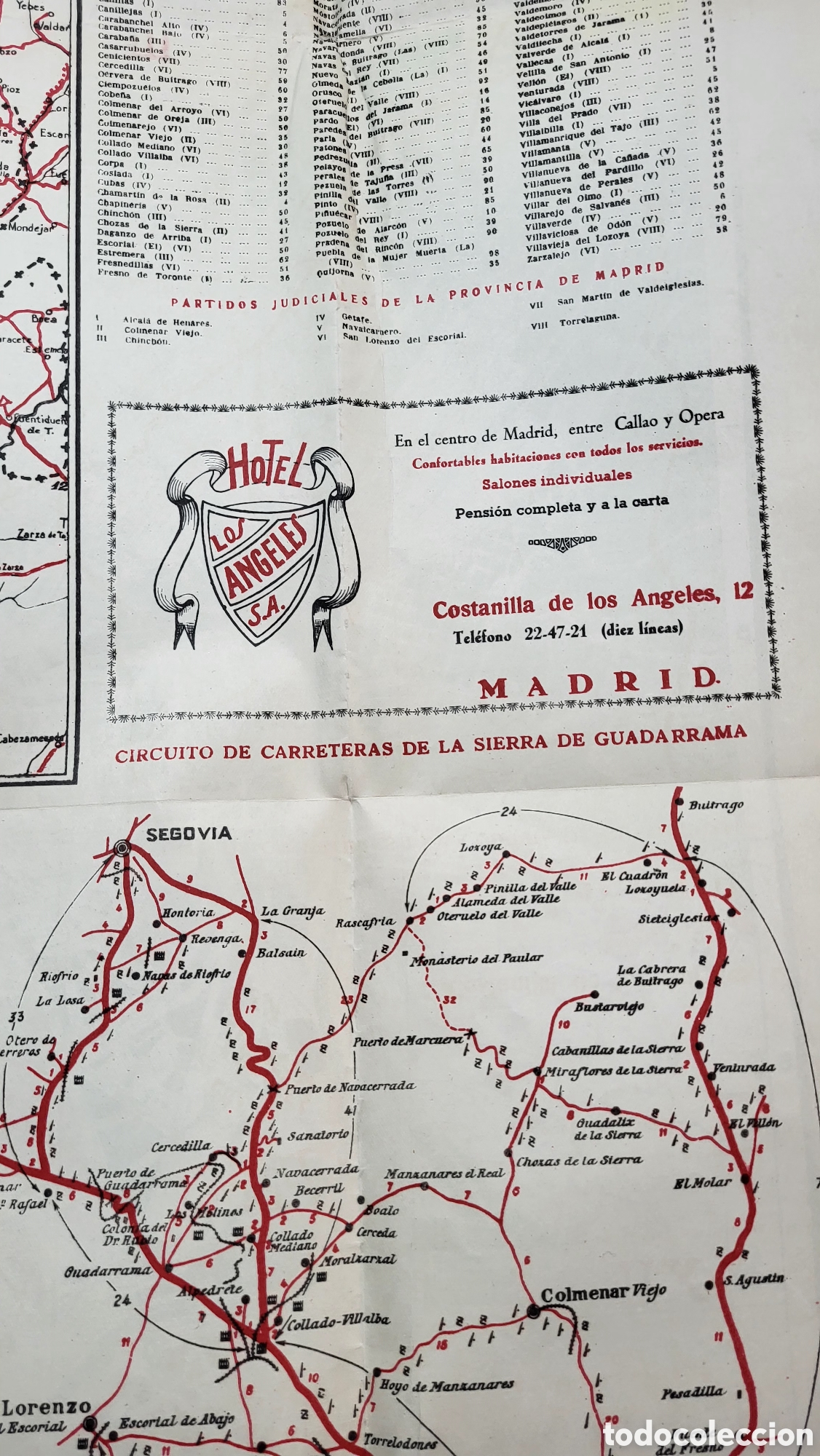 Mapas contempor&aacute;neos: Mapa antigua plano de Madrid - Foto 11