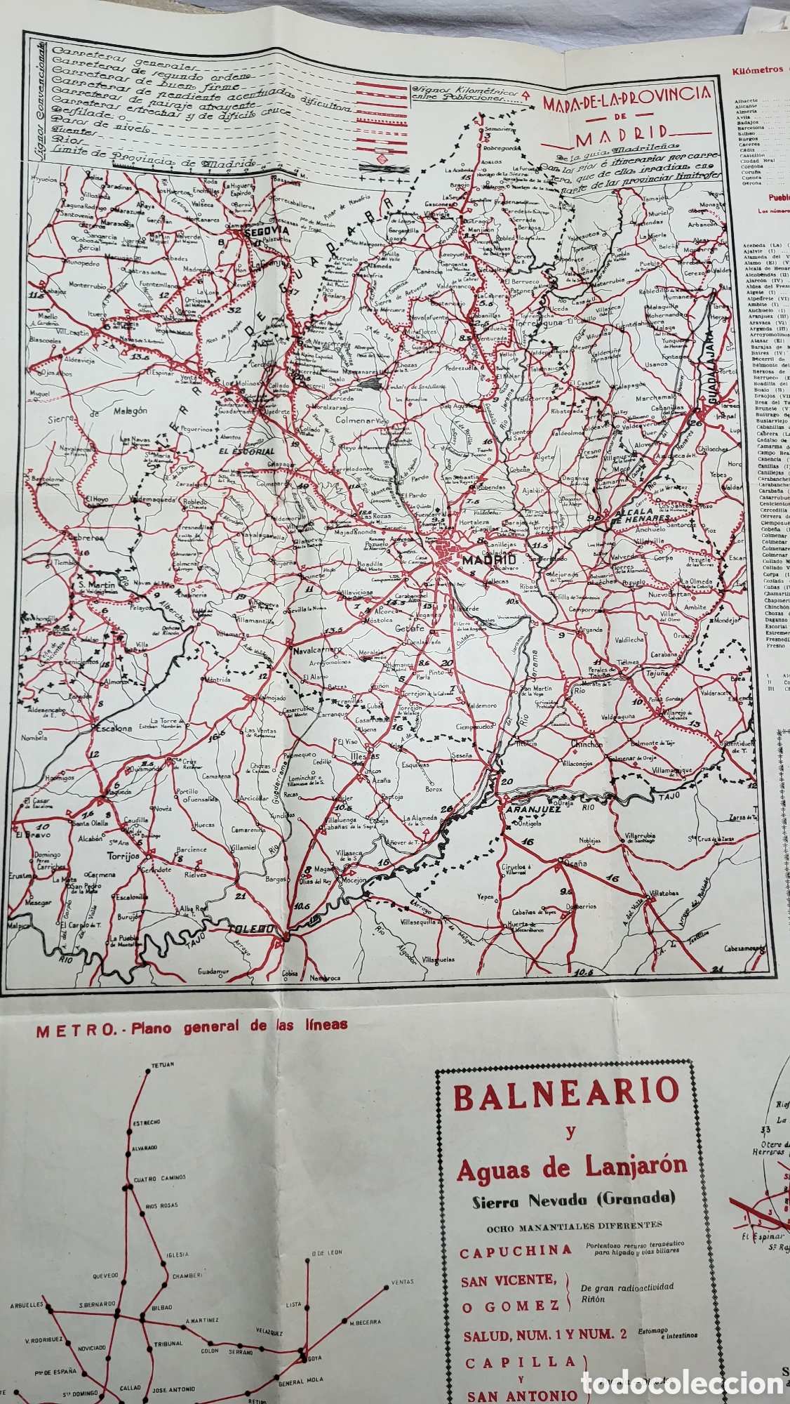 Mapas contempor&aacute;neos: Mapa antigua plano de Madrid - Foto 12