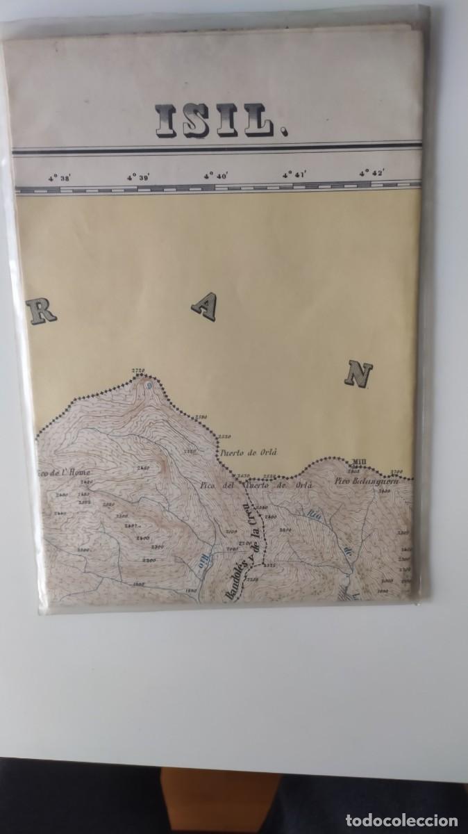 Mapas contempor&aacute;neos: Mapa de Isil. 1949. Servicio geogr&aacute;fico del ej&eacute;rcito. - Foto 1