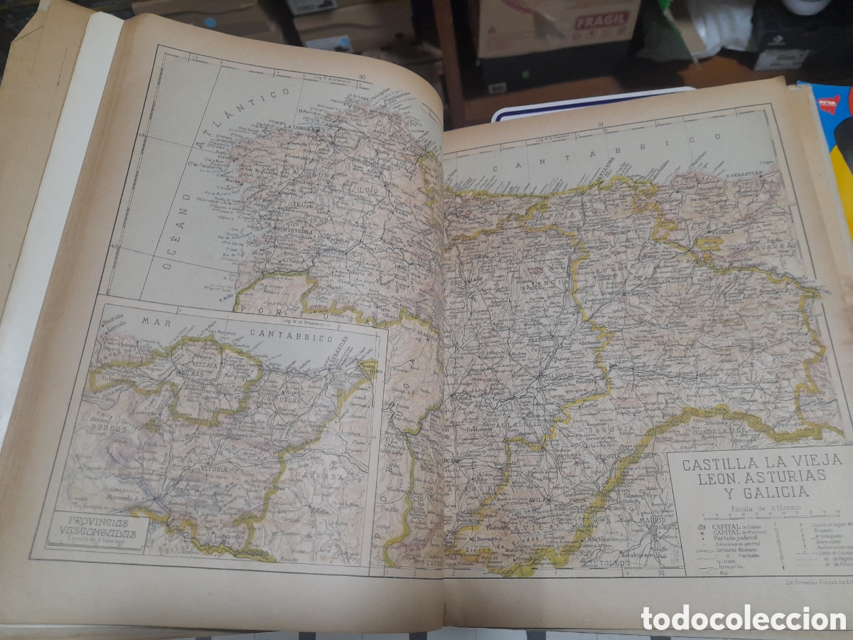 Mapas contempor&aacute;neos: Atlas Geografico Universal - Foto 4