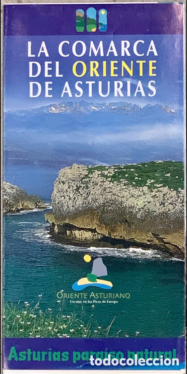 Mapas contempor&aacute;neos: Mapa. La Comarca del Oriente de Asturias. 2000. - Foto 1