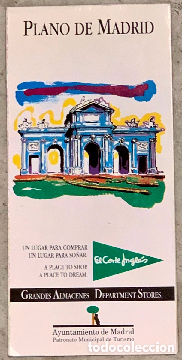 Mapas contempor&aacute;neos: Mapa. Plano de Madrid. 1999. - Foto 1
