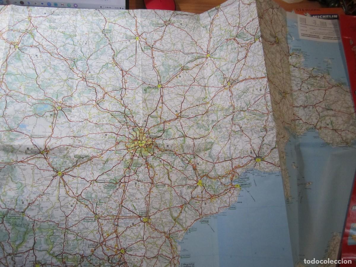 Mapas contempor&aacute;neos: mapa michelin 918 francia mitad norte 2002 - Foto 2