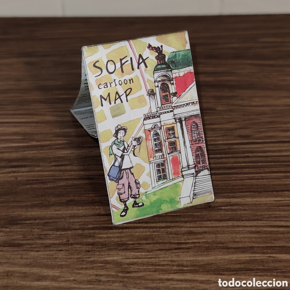 Mapas contempor&aacute;neos: Plano mapa miniatura c&oacute;mic Sof&iacute;a Cartoon Map - Foto 10