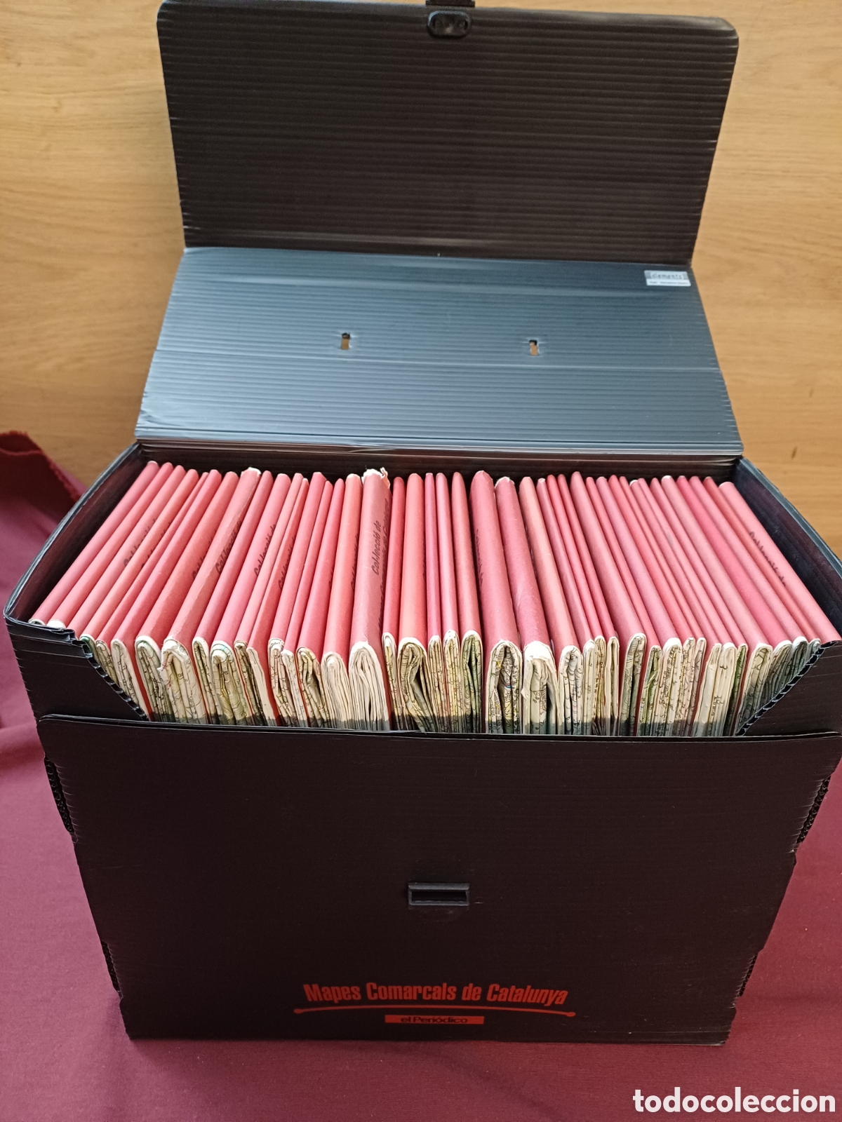 Mapas contempor&aacute;neos: COLECCI&Oacute;N MAPAS COMARCALES DE CATALU&Ntilde;A, COMPLETA 41 MAPAS - Foto 2