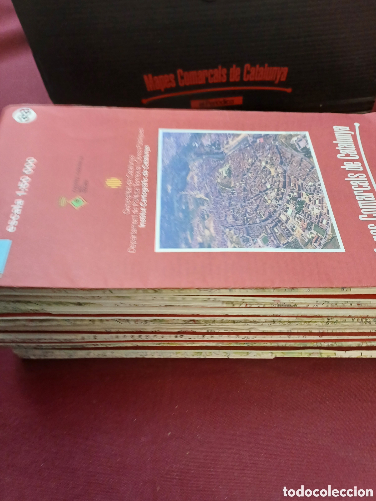 Mapas contempor&aacute;neos: COLECCI&Oacute;N MAPAS COMARCALES DE CATALU&Ntilde;A, COMPLETA 41 MAPAS - Foto 10