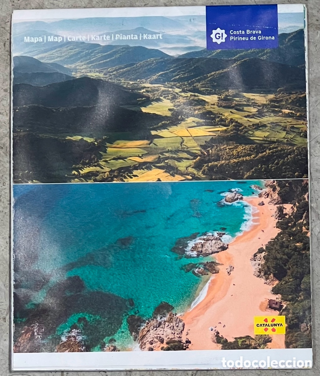 Mapas contempor&aacute;neos: Mapa. Costa Brava. Pirineu de Girona. 2000. - Foto 1