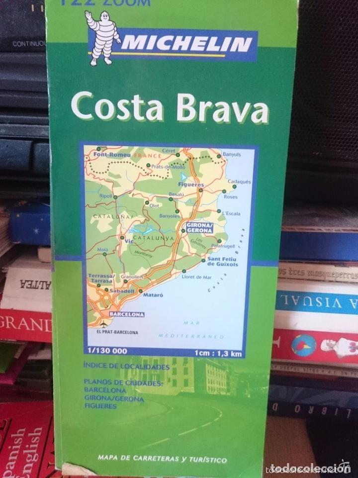 Mapas contempor&aacute;neos: MAPA COSTA BRAVA - ED MICHELIN - Foto 1