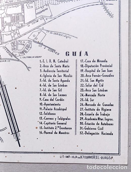 Mapas contempor&aacute;neos: Plano de Burgos, 1944. D&iacute;ptico - Foto 4