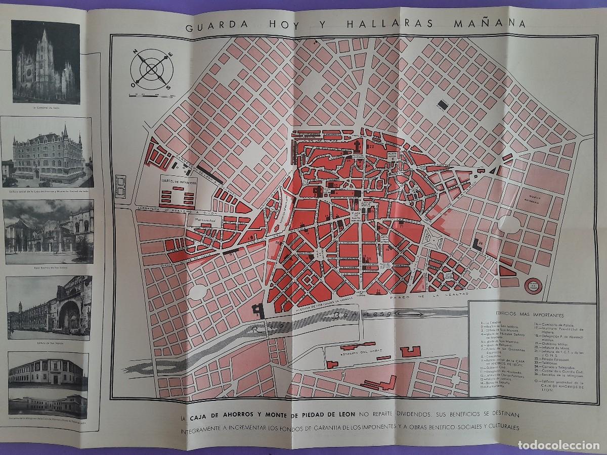 Mapas contempor&aacute;neos: MAPA PLANO GUIA CIUDAD DE LEON - Foto 1