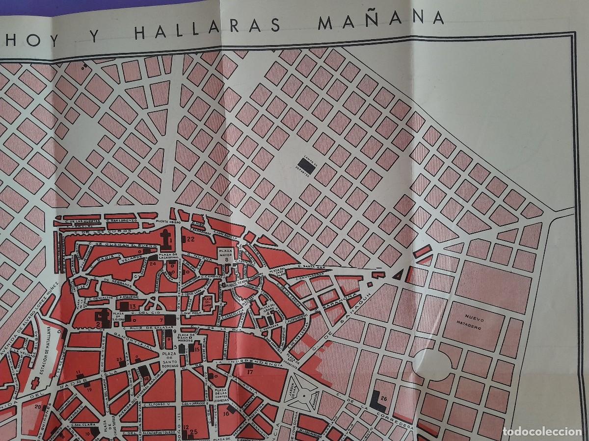 Mapas contempor&aacute;neos: MAPA PLANO GUIA CIUDAD DE LEON - Foto 3
