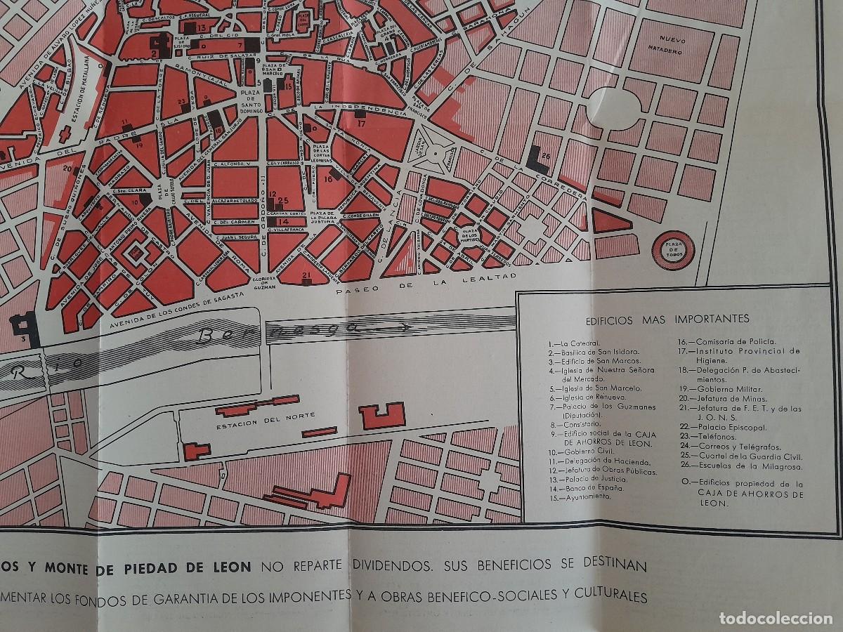 Mapas contempor&aacute;neos: MAPA PLANO GUIA CIUDAD DE LEON - Foto 5