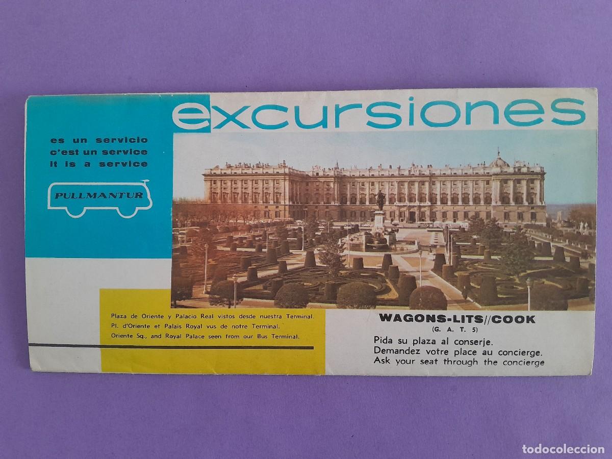 Mapas contempor&aacute;neos: MAPA PLANO GUIA CIUDAD DE MADRID EXCURSIONES PULLMATUR - Foto 1