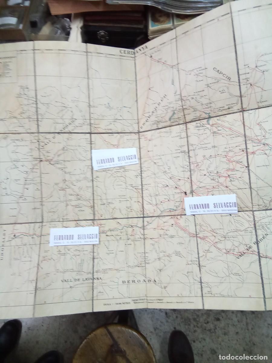 Mapas contempor&aacute;neos: Mapa de viaje de la Cerdanya 1922. - Foto 3