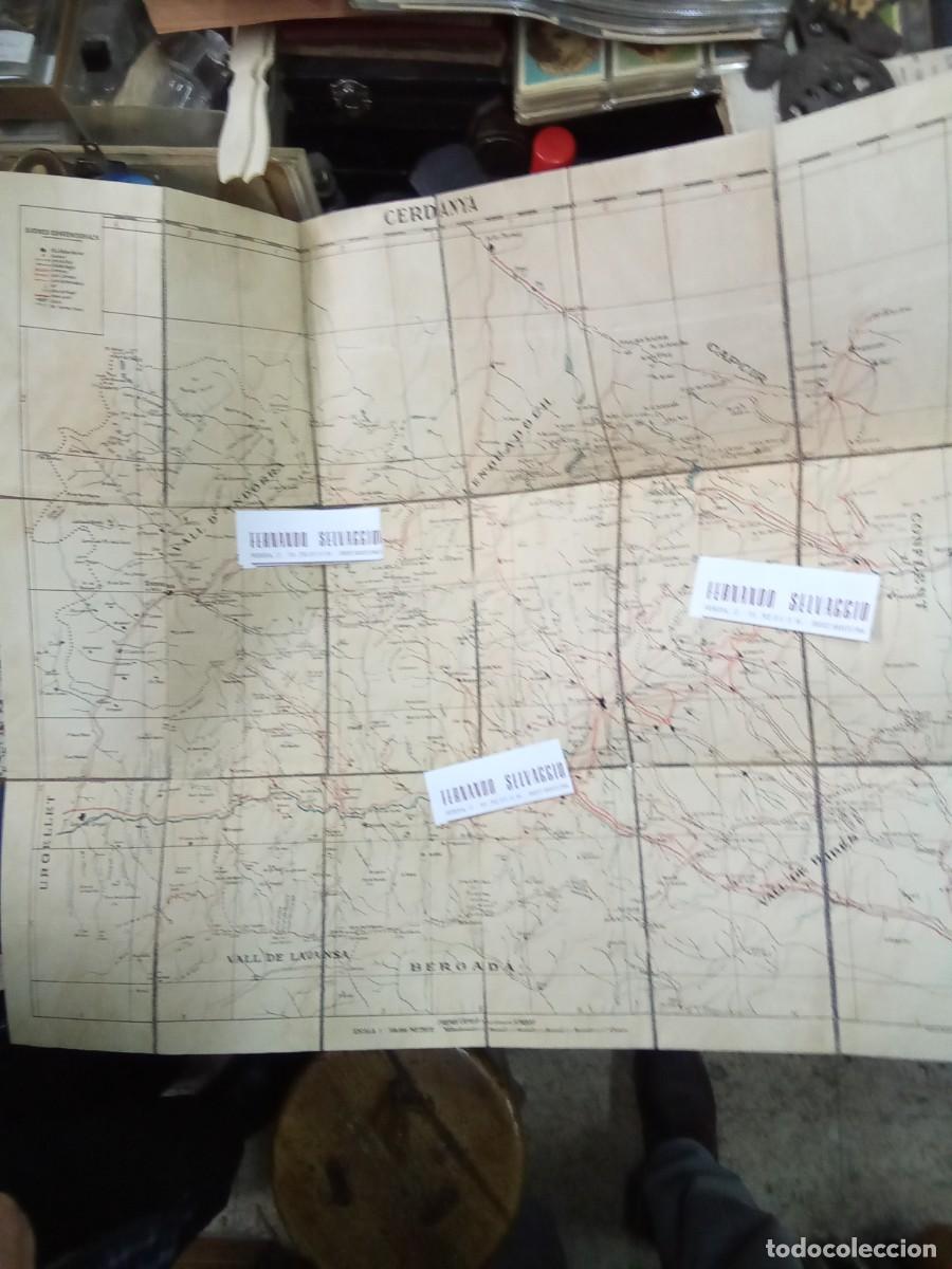 Mapas contempor&aacute;neos: Mapa de viaje de la Cerdanya 1922. - Foto 4