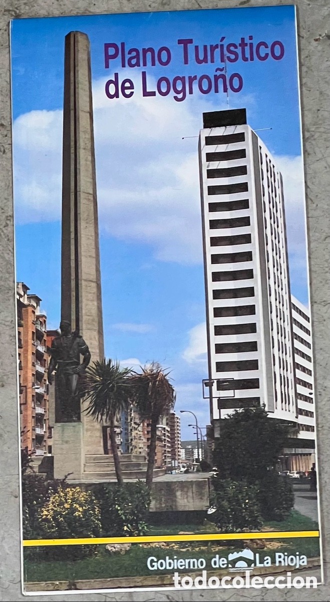 Mapas contempor&aacute;neos: Mapa. Plano Tur&iacute;stico de Logro&ntilde;o. 1989. - Foto 1