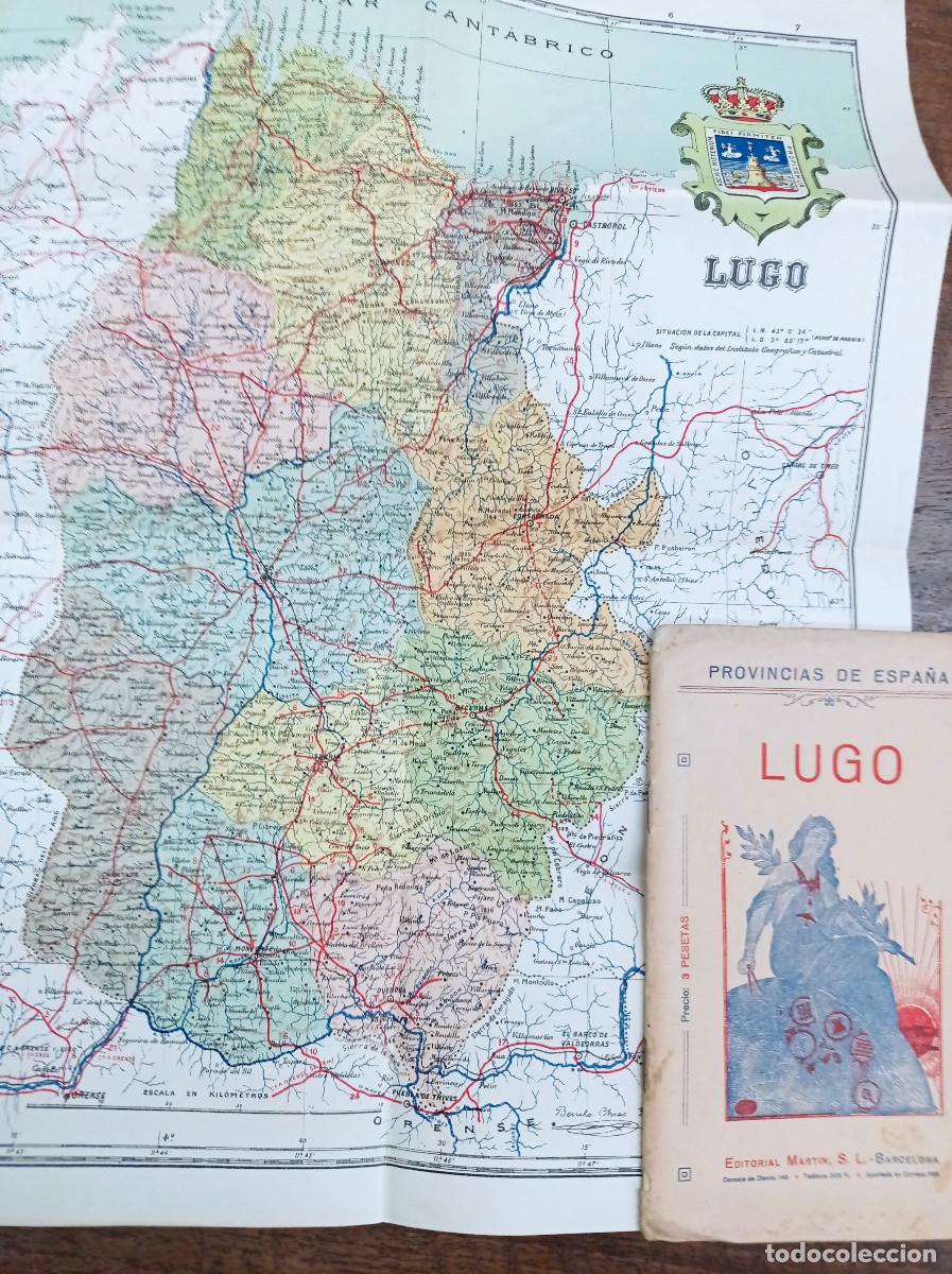 Mapas contempor&aacute;neos: MAPA DE LUGO ENTELADO EDITORIAL MARTIN - Foto 1