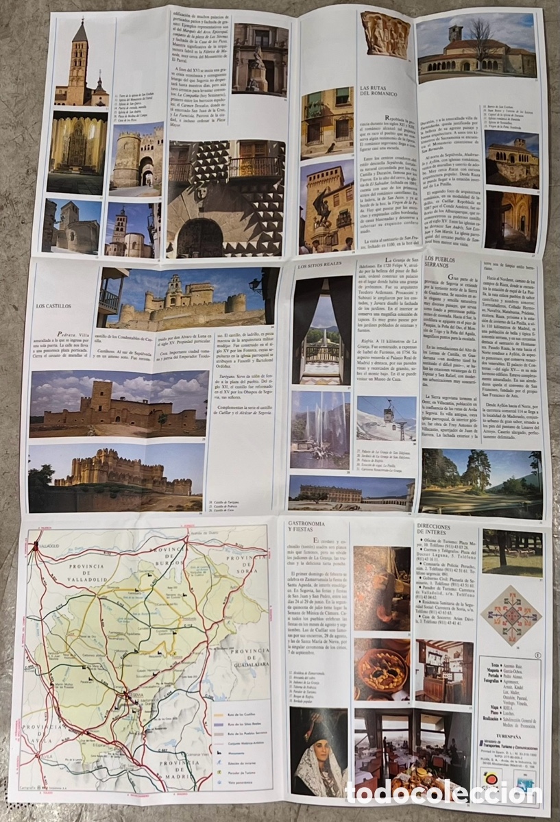 Mapas contempor&aacute;neos: Mapa. Segovia. Espa&ntilde;a. 1990. - Foto 3