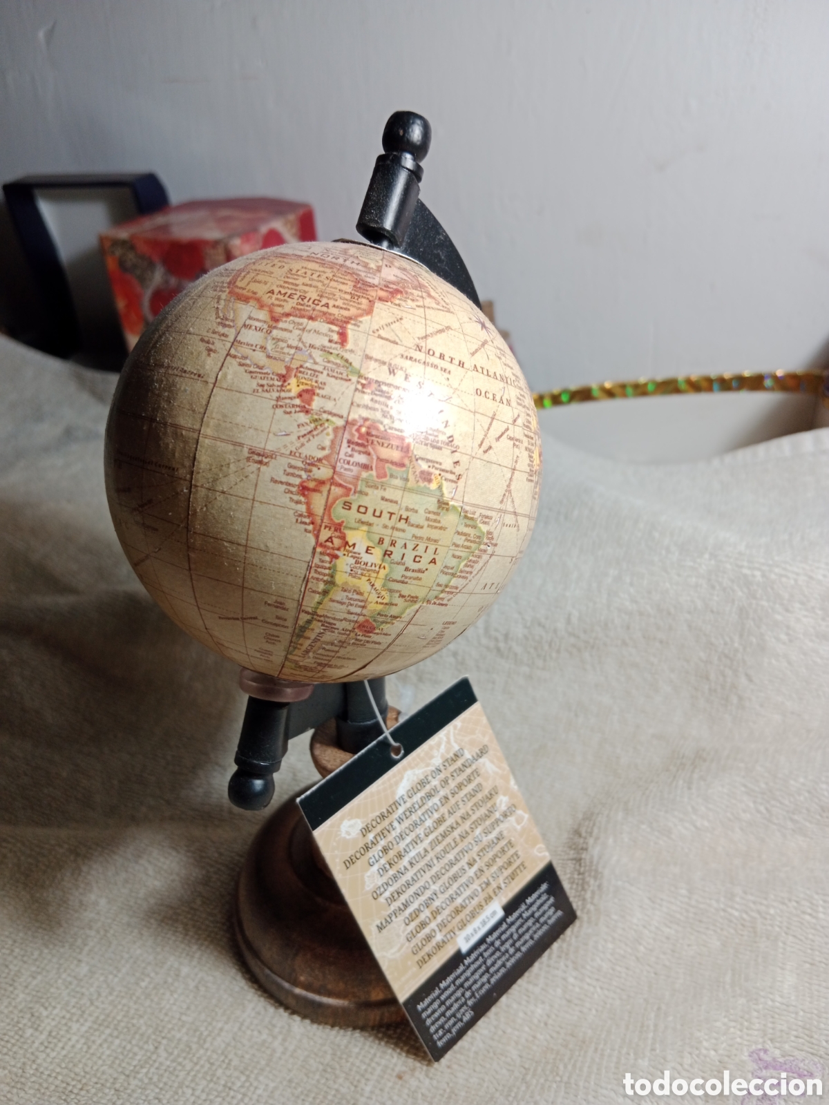 Mapas contempor&aacute;neos: 1 Mini globo terr&aacute;queo - Foto 2