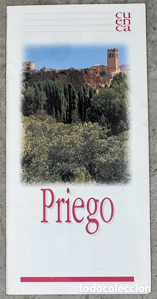 Mapas contempor&aacute;neos: Mapa. Priego. Cuenca. Diputaci&oacute;n Provincial de Cuenca. - Foto 1