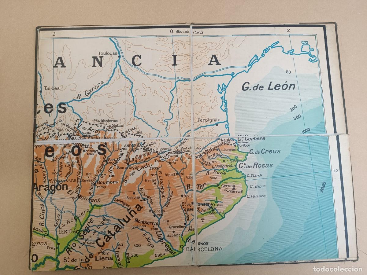 Mapas contempor&aacute;neos: MAPA DE ESPA&Ntilde;A - FORESTS GEOGRAFO - E. GIRARD EDITOR - Foto 8