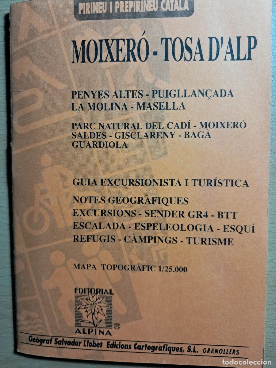 Mapas contempor&aacute;neos: Mapa Alpina, MOIXER&Oacute;-TOSSA DALP - Foto 1