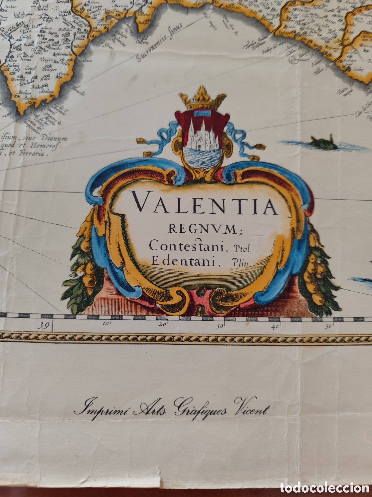 Mapas contempor&aacute;neos: Valent&iacute;a Regnum, mapa de: - Foto 1