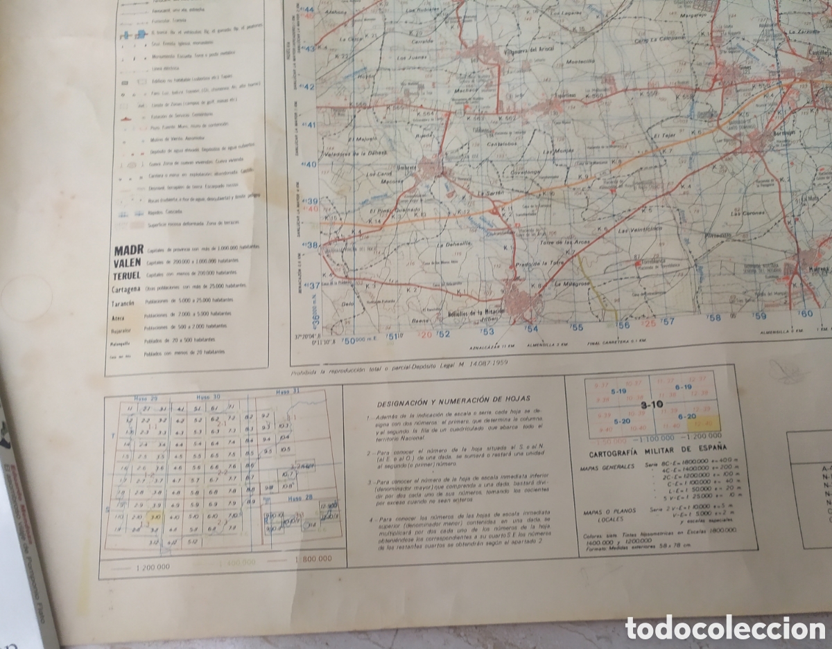 Mapas contempor&aacute;neos: Mapa militar de Sevilla - a&ntilde;o 1977 - Foto 3