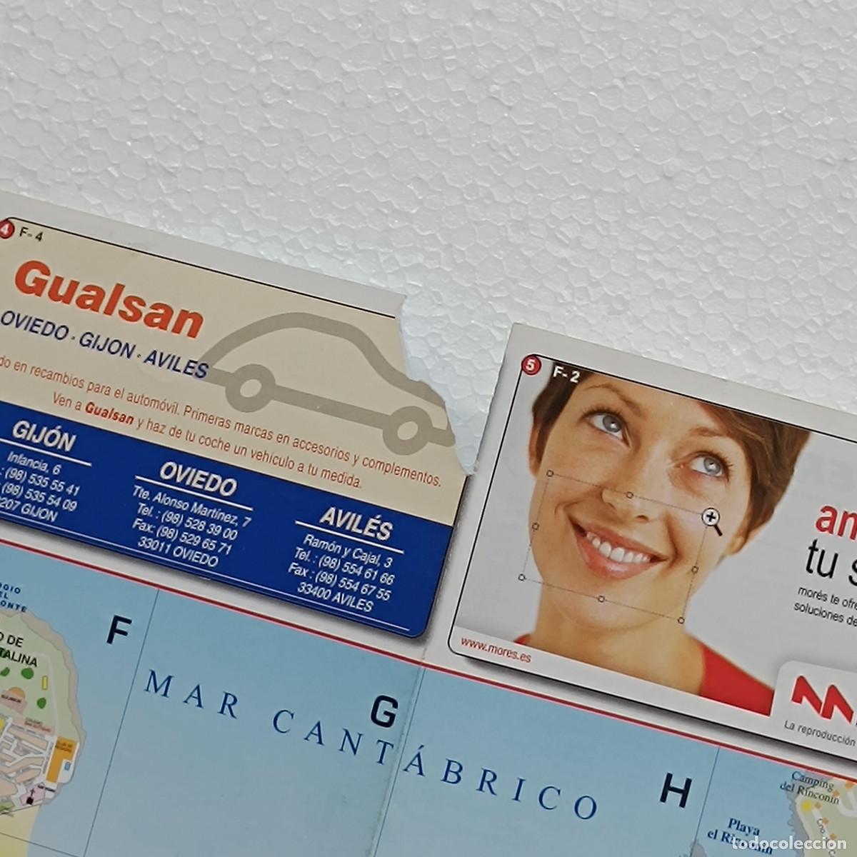 Mapas contempor&aacute;neos: PLANO DESPLEGABLE DE GIJON. - Foto 3