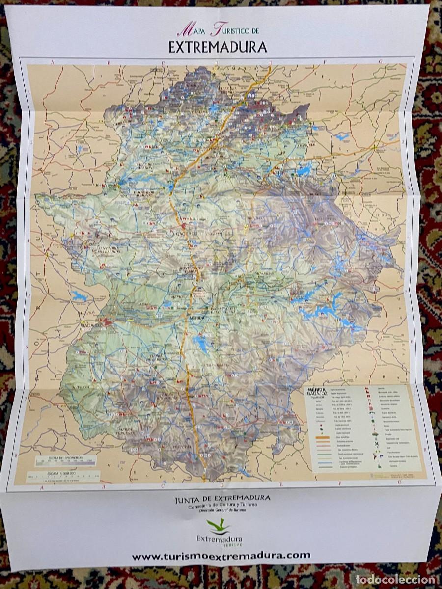 Mapas contempor&aacute;neos: MAPA TUR&Iacute;STICO - JUNTA DE EXTREMADURA - Foto 3
