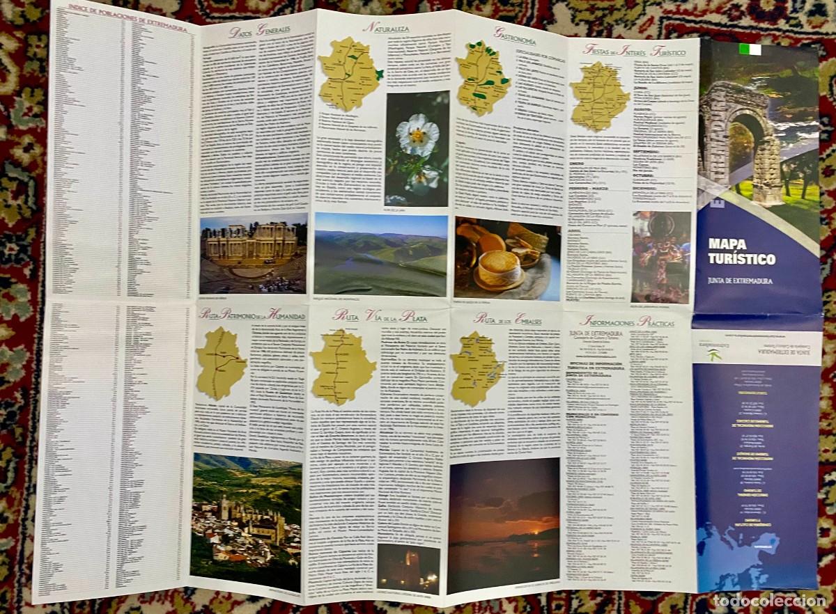 Mapas contempor&aacute;neos: MAPA TUR&Iacute;STICO - JUNTA DE EXTREMADURA - Foto 4