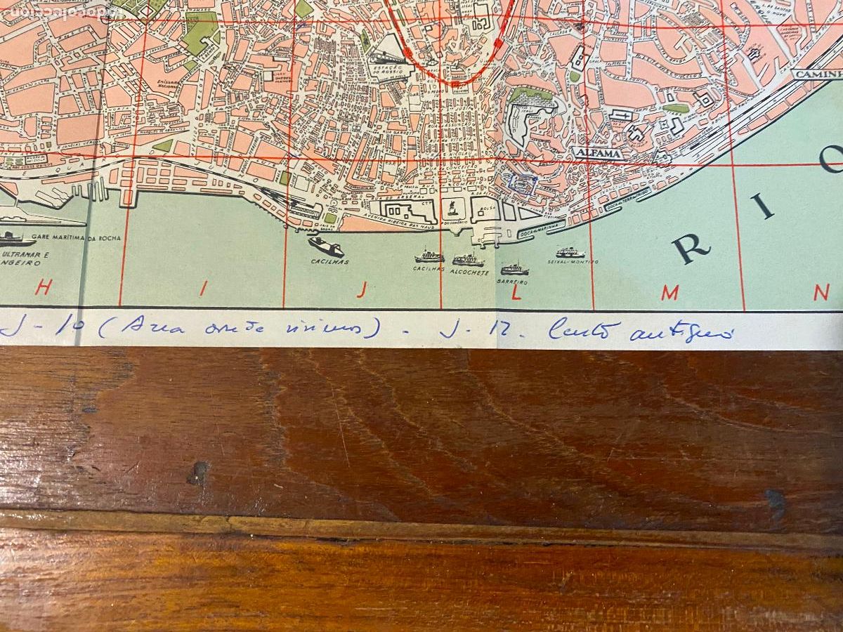Mapas contempor&aacute;neos: plano de lisboa mapa - Foto 6