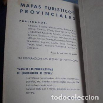 Mapas contempor&aacute;neos: Mapa Tur&iacute;stico Provincial. Lugo. Editorial Hernando. - Foto 5