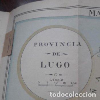 Mapas contempor&aacute;neos: Mapa Tur&iacute;stico Provincial. Lugo. Editorial Hernando. - Foto 6