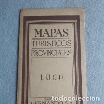 Mapas contempor&aacute;neos: Mapa Tur&iacute;stico Provincial. Lugo. Editorial Hernando. - Foto 1