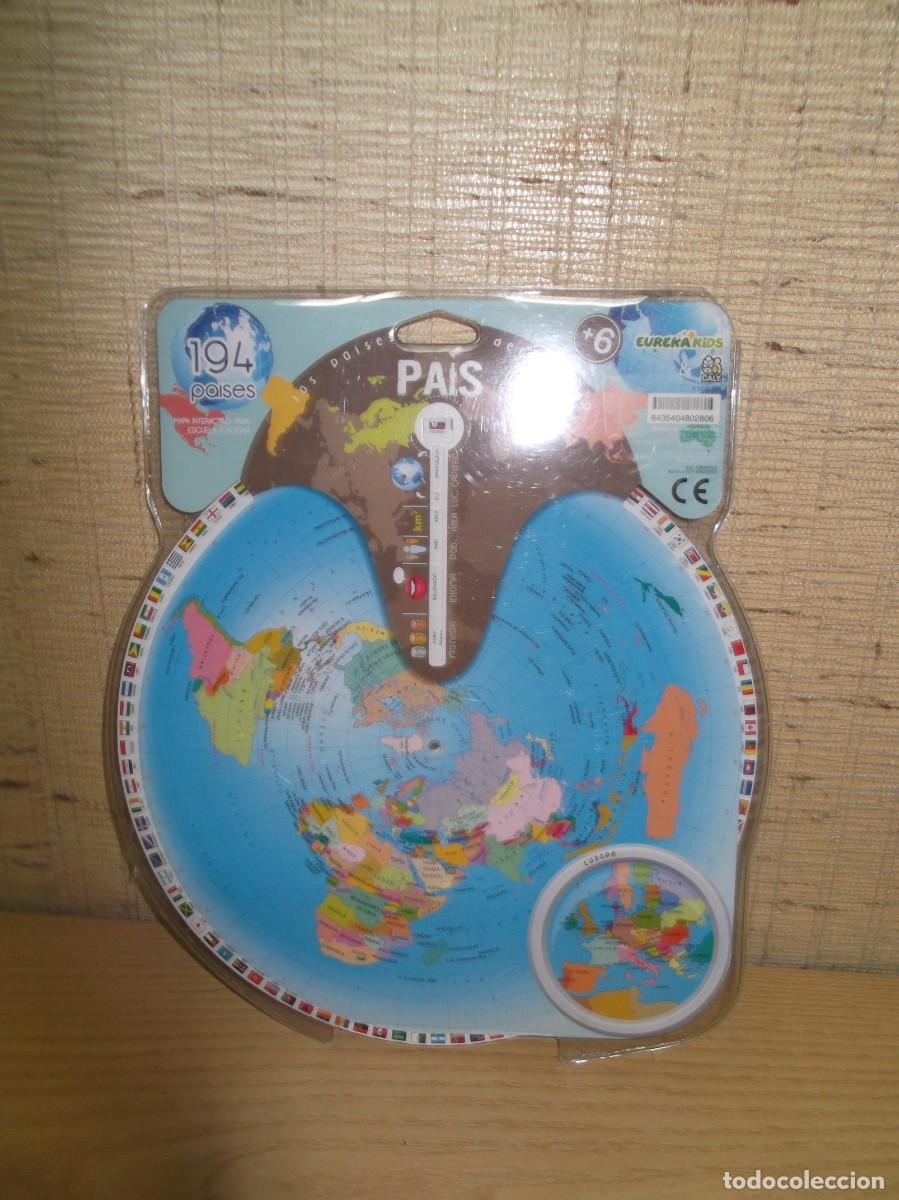 Mapas contempor&aacute;neos: Mapa interactivo de Los paises del mundo.EurekaKids - Foto 1