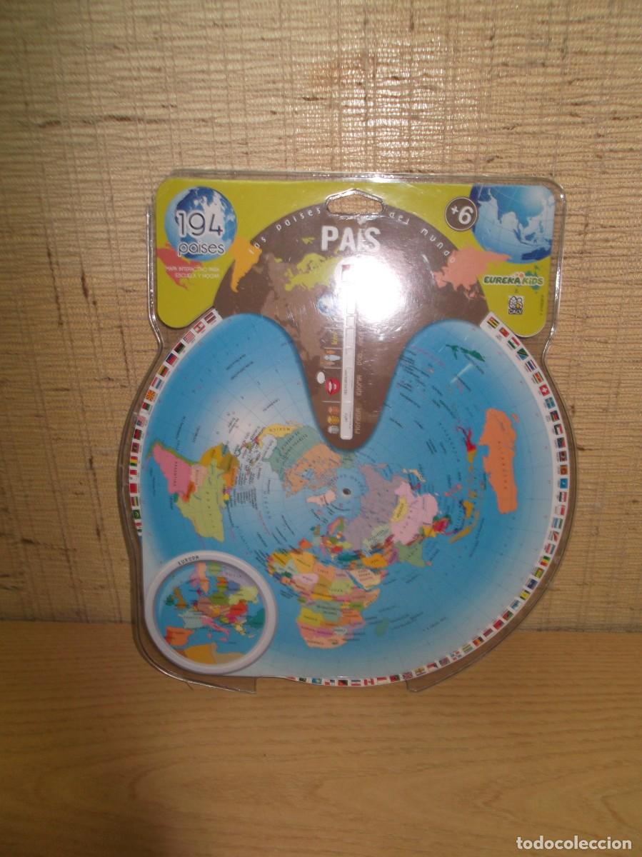 Mapas contempor&aacute;neos: Mapa interactivo de Los paises del mundo.EurekaKids - Foto 2