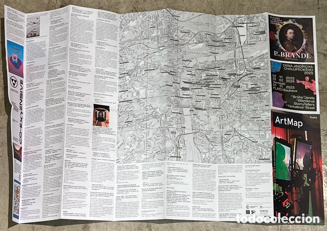 Mapas contempor&aacute;neos: Mapa. ArtMap. Praha. 2023. - Foto 2