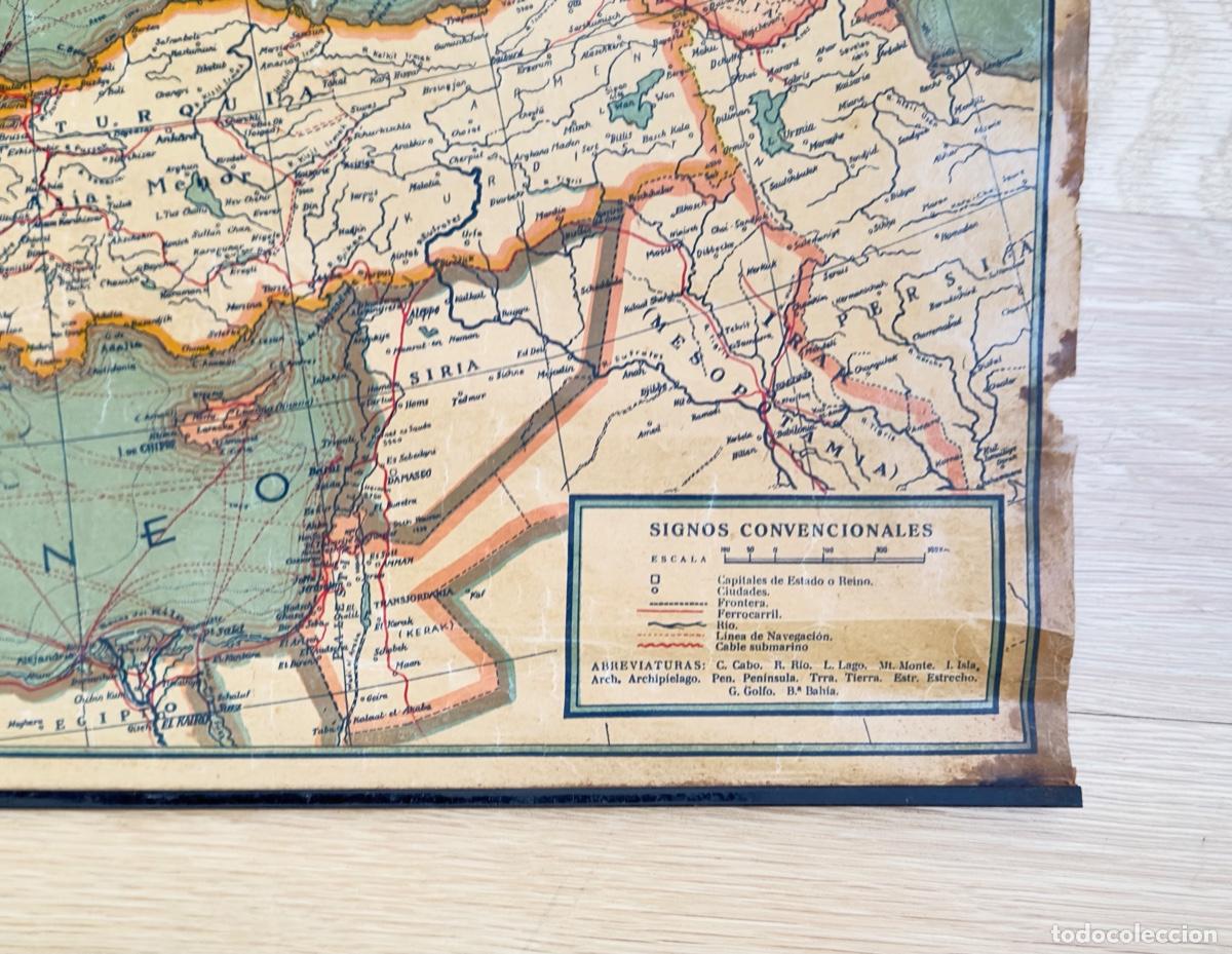 Mapas contempor&aacute;neos: LAMINA MAPA EUROPA,OBSEQUIO DE FAES,BILBAO. - Foto 4