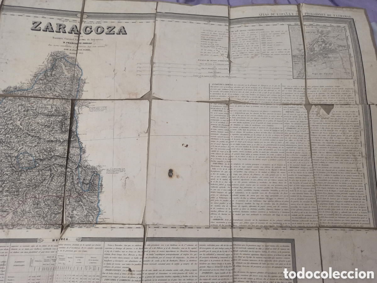 Mapas contempor&aacute;neos: Mapa de F.Coello Zaragoza - Foto 3