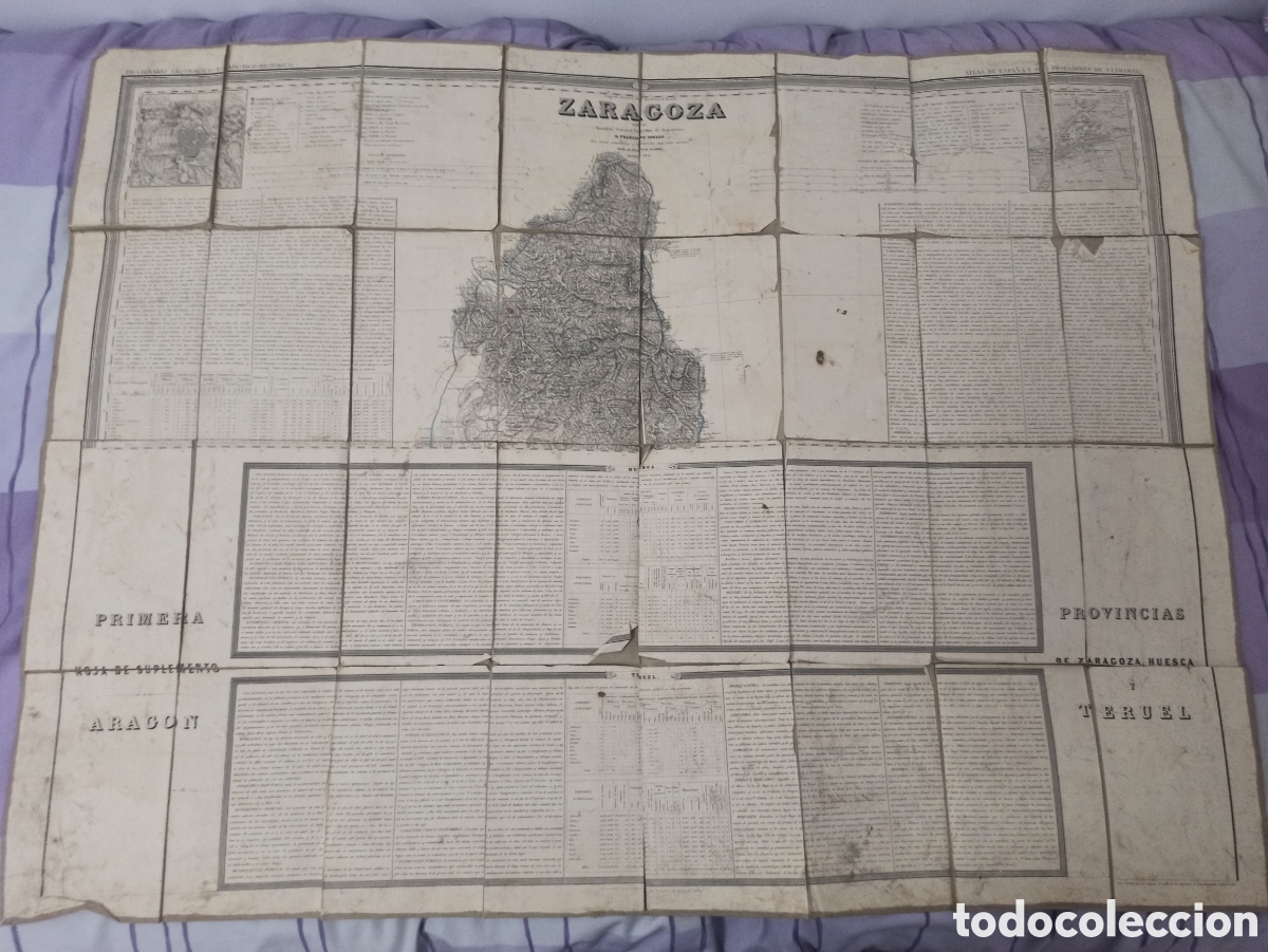 Mapas contempor&aacute;neos: Mapa de F.Coello Zaragoza - Foto 1