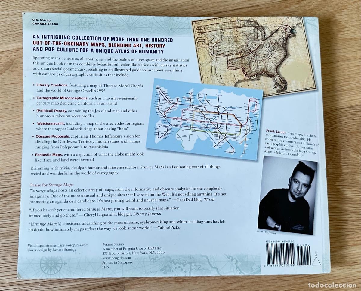 Mapas contempor&aacute;neos: STRANGE MAPS, FRANK JACOBS, USA, 2009. - Foto 4