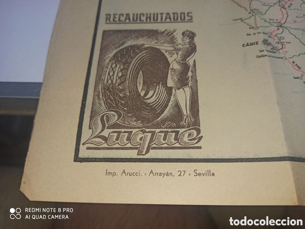 Mapas contempor&aacute;neos: Recauchutados Luque mapa - Foto 3