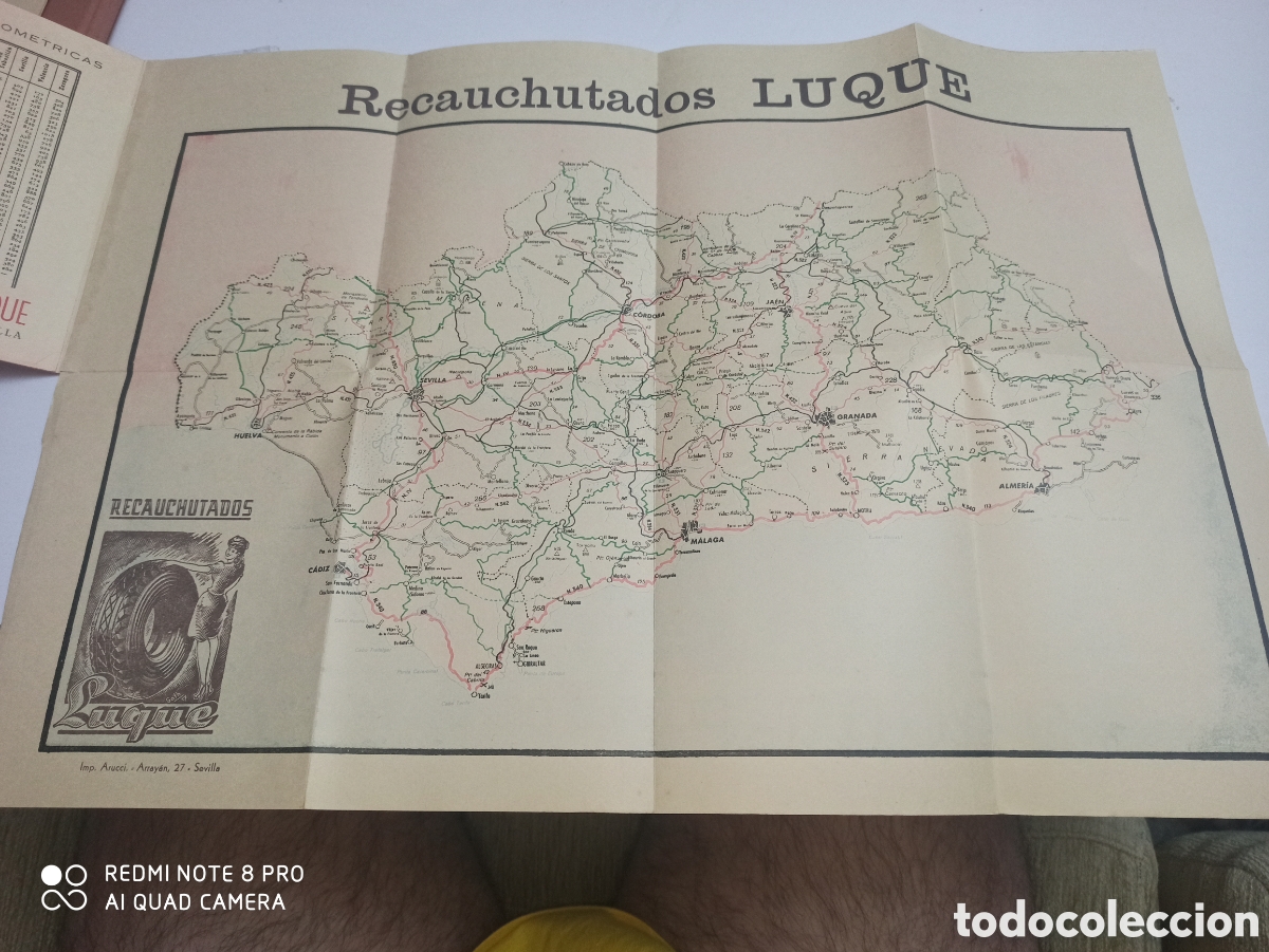 Mapas contempor&aacute;neos: Recauchutados Luque mapa - Foto 1