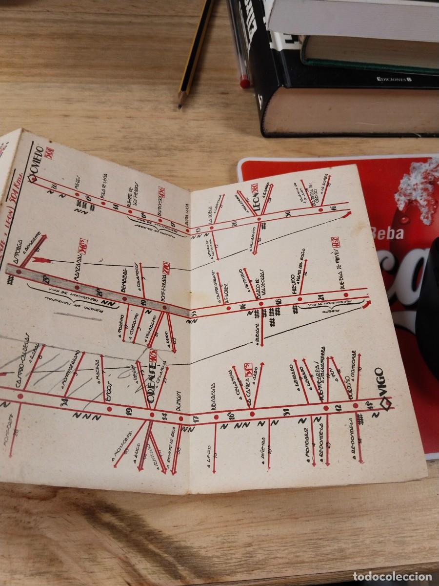 Mapas contempor&aacute;neos: Galicia. Mapa de de Carreteras - Foto 12