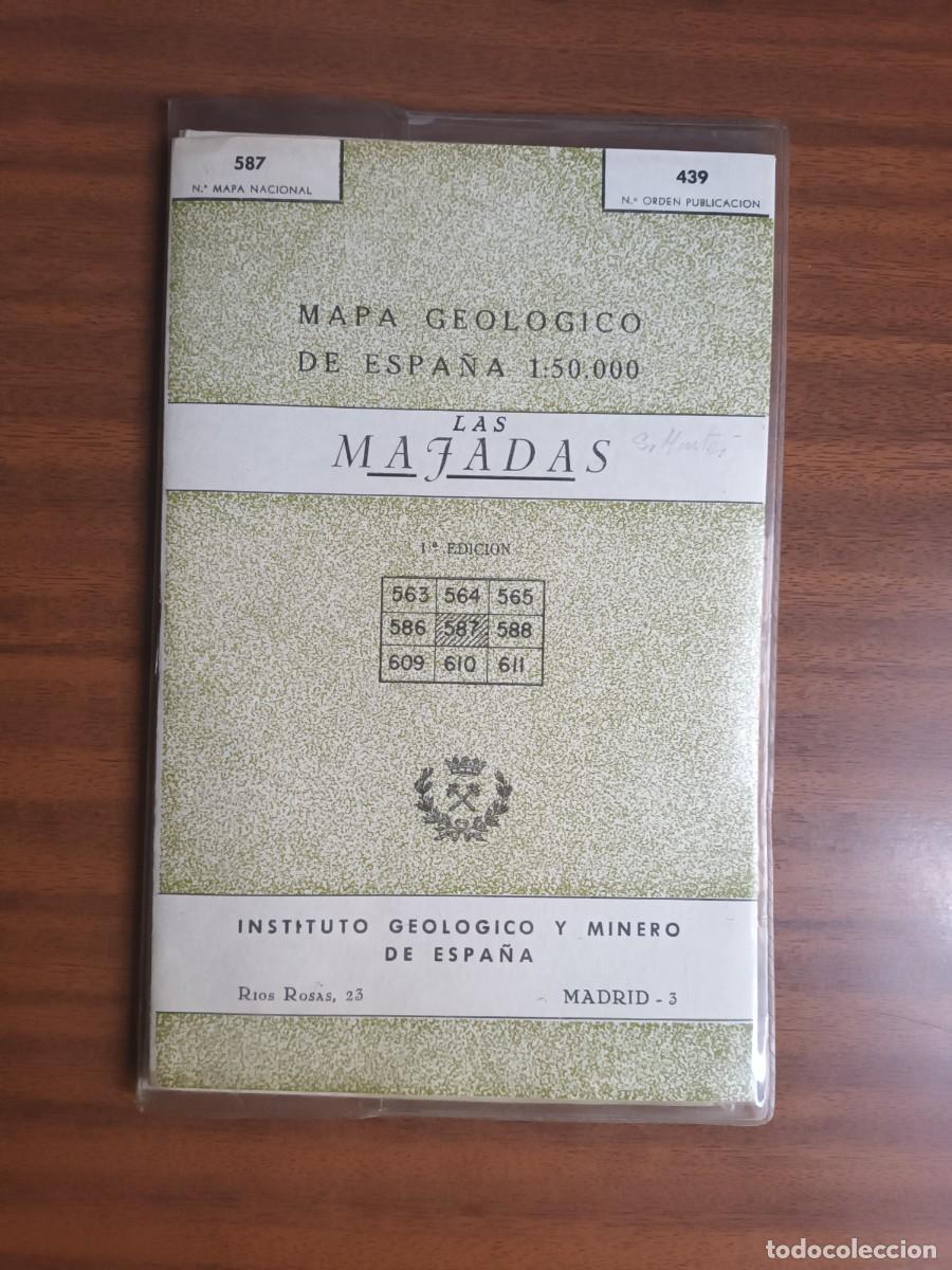 Mapas contempor&aacute;neos: Mapa geol&oacute;gico de Espa&ntilde;a &bull; Las Majadas - Foto 1