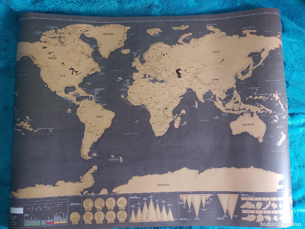 Mapas contempor&aacute;neos: POSTER MAPA MUNDI EDICI&Oacute;N DE LUJO - Foto 1