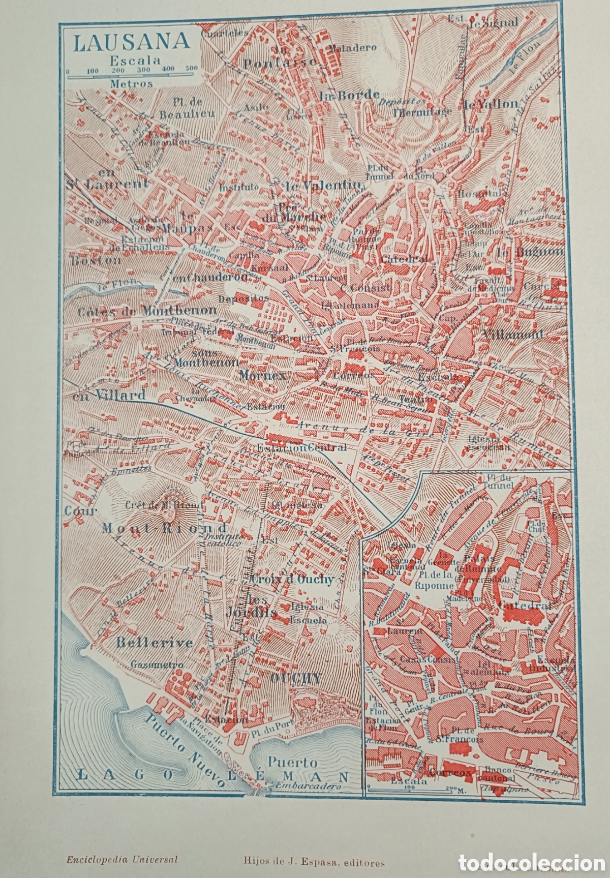 Mapas contempor&aacute;neos: Antiguo Plano de Lausana - Foto 1