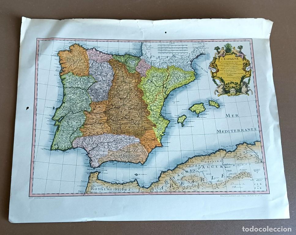 Mapas contempor&aacute;neos: Mapa ESPA&Ntilde;A 1742 - copia - Edit. Elexpuru &ndash; Bilbao - Foto 1
