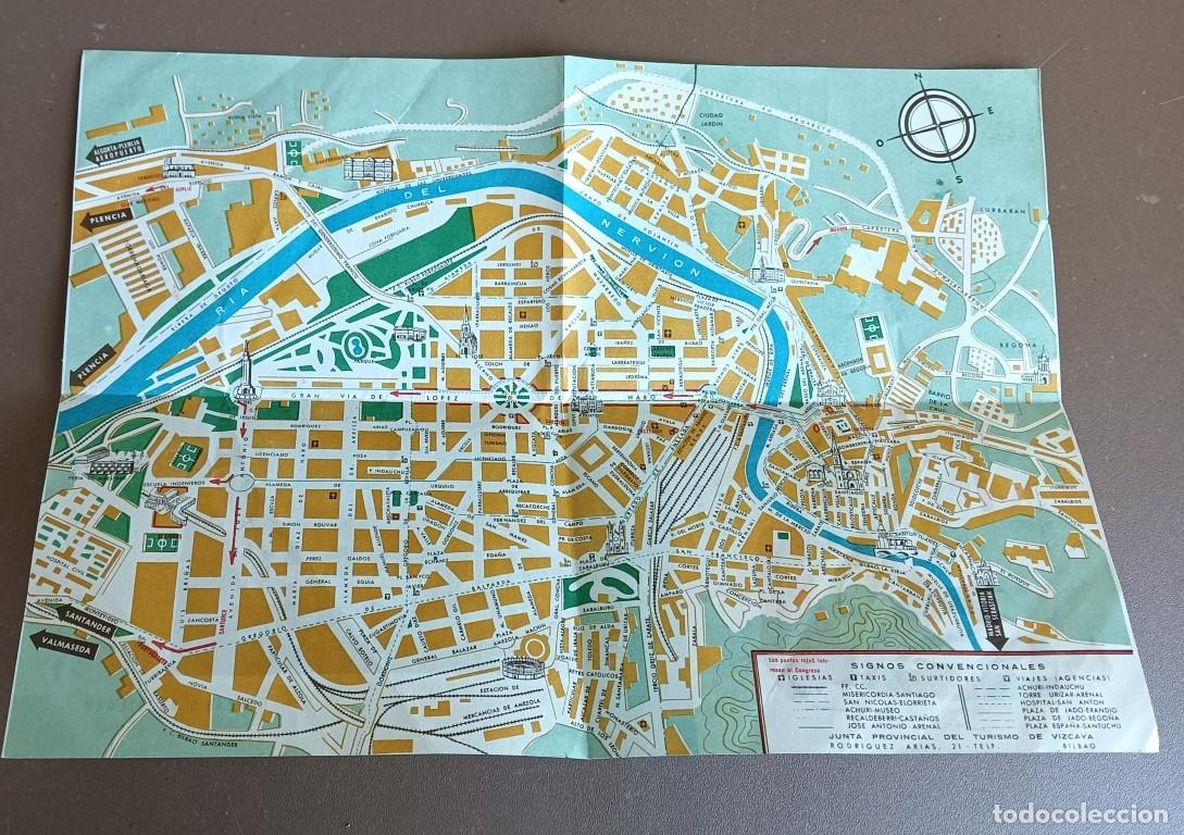 Mapas contempor&aacute;neos: PLANO DE BILBAO 1962 - Foto 2